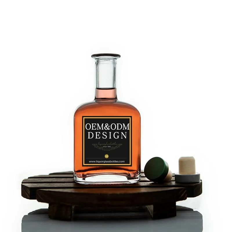 400ml Long Neck Square Glass Rum Bottle 400ml Long Neck Square Glass Rum Bottle