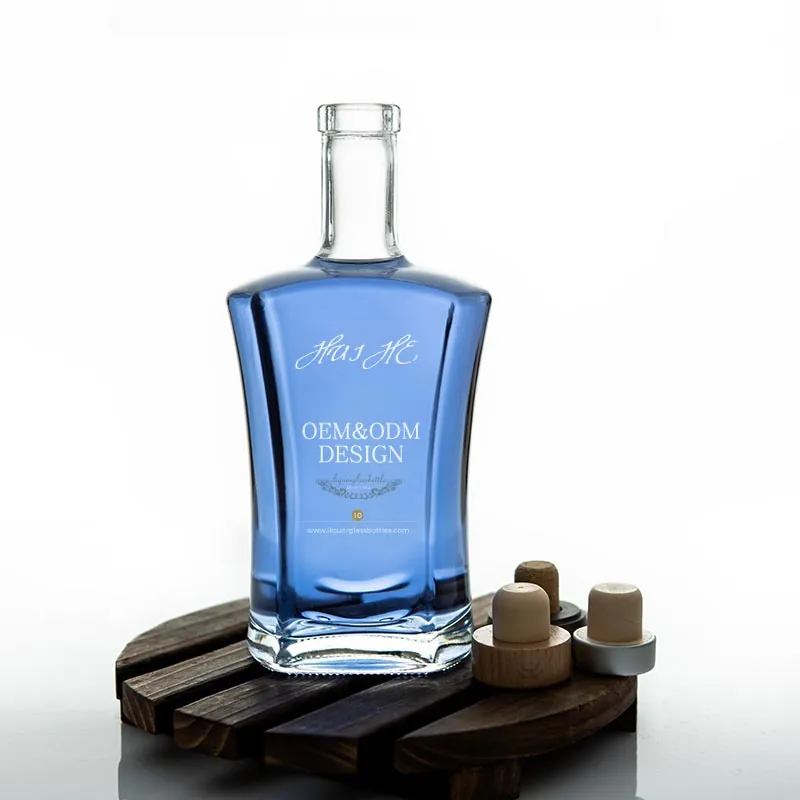 75CL Clear Glass Tequila Bottle with Cork Lid 75CL Clear Glass Tequila Bottle with Cork Lid