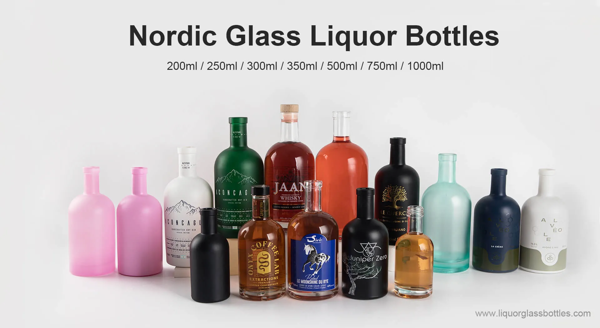 HUIHE nordic liquor bottle HUIHE nordic liquor bottle